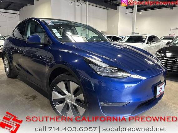 TESLA MODEL Y 2020 5YJYGDEE0LF055788 image